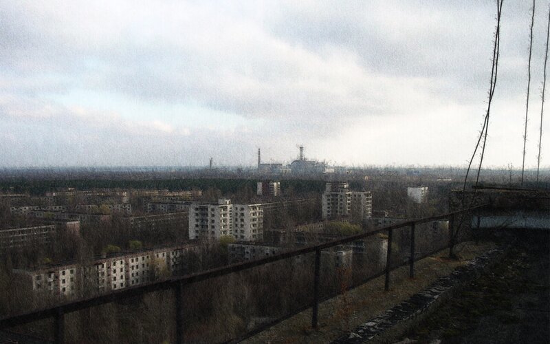 Abandoned city of Chernobyl