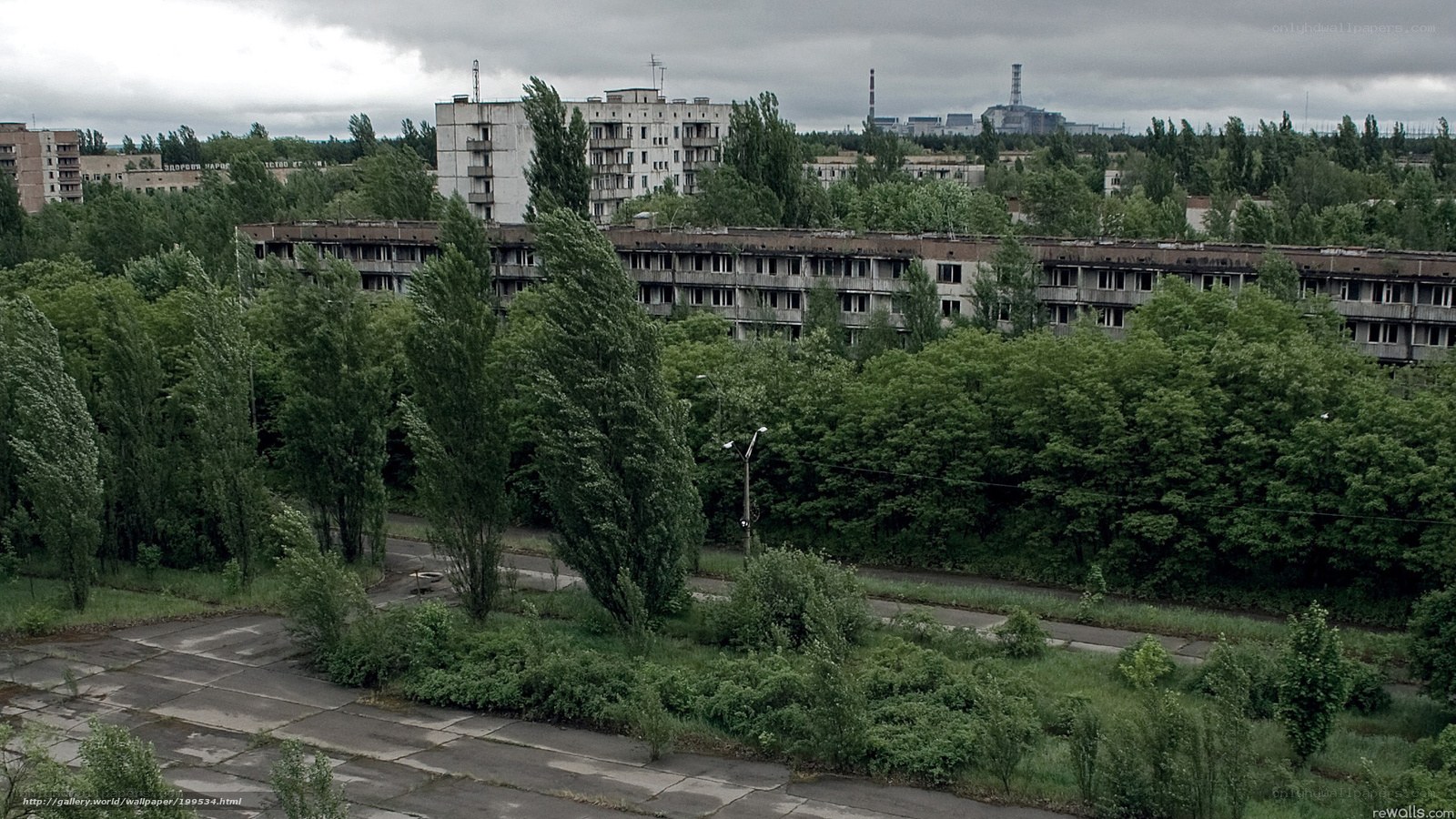 Abandoned city of Chernobyl