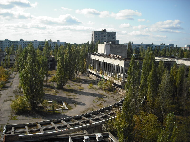 Abandoned city of Pripyat