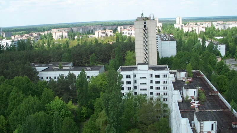 Abandoned city of Pripyat