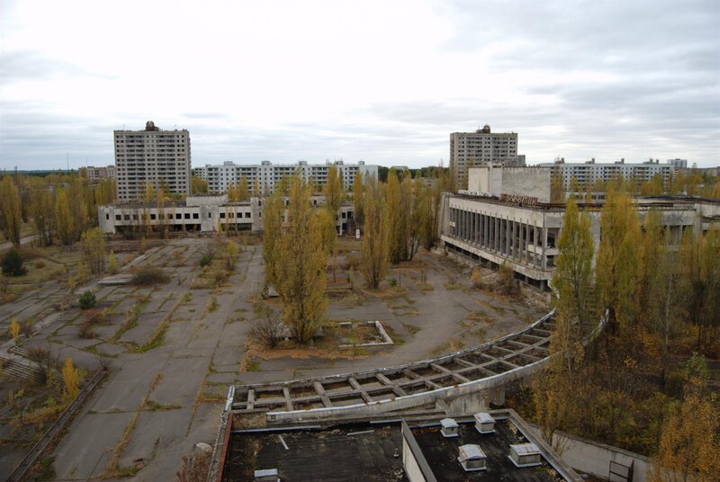 Abandoned city of Pripyat