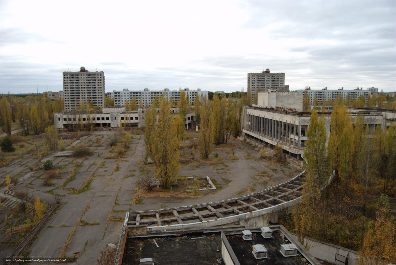 Abandoned city of Pripyat