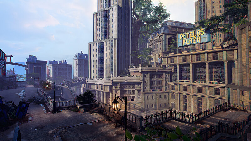 Abandoned City Plaza