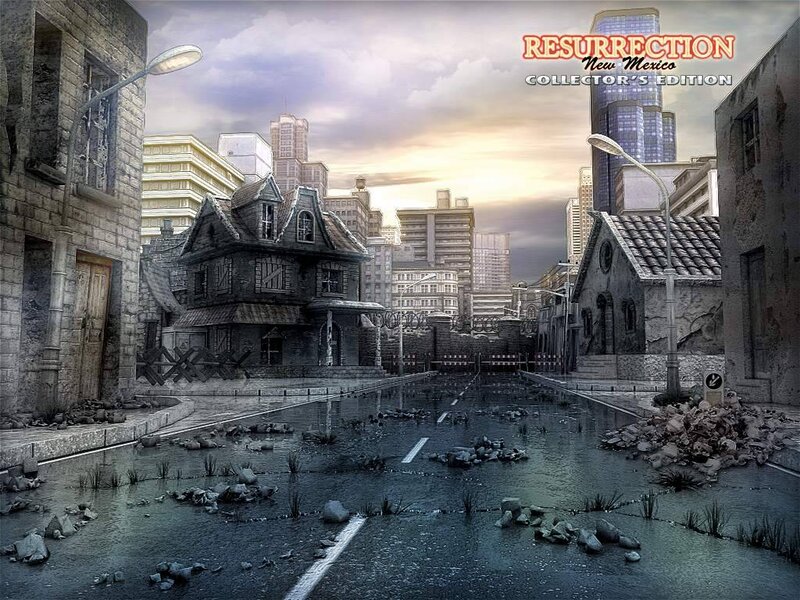 Abandoned City Street — Gray, Dramatic