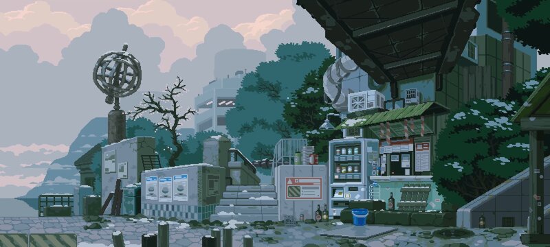 Abandoned Coastal Station