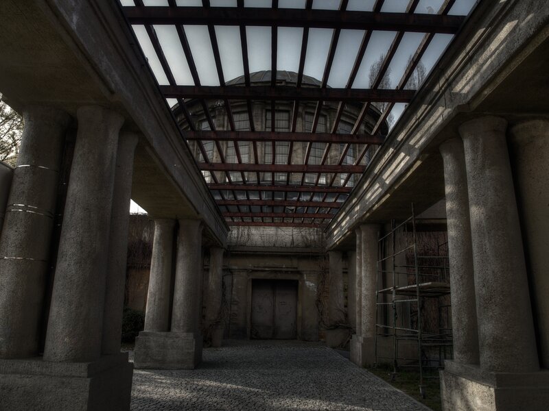 Abandoned Colonnade