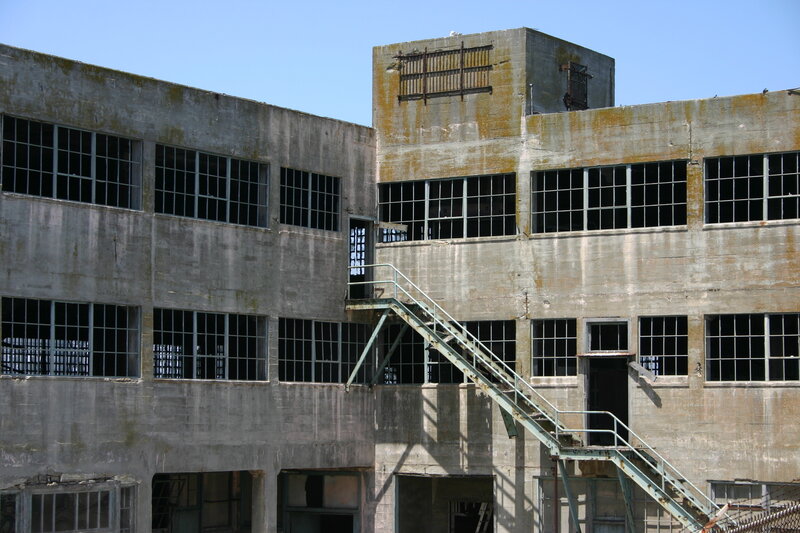 abandoned concrete building