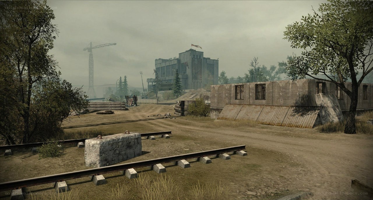 abandoned construction site