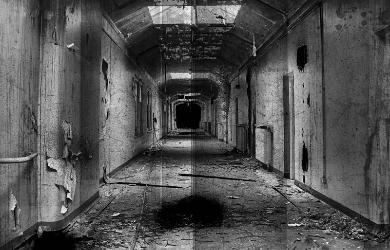 abandoned corridor hallway