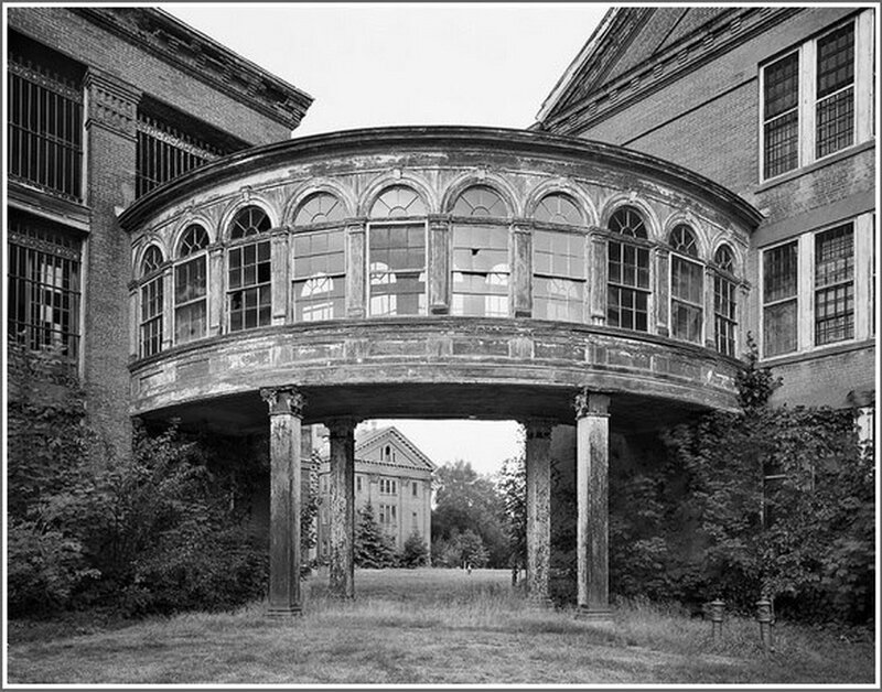 Abandoned Curved Bridge