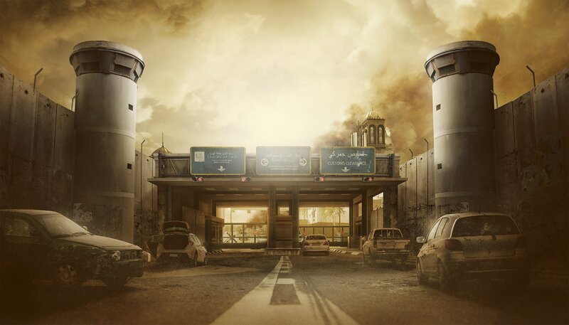 Abandoned Customs Checkpoint