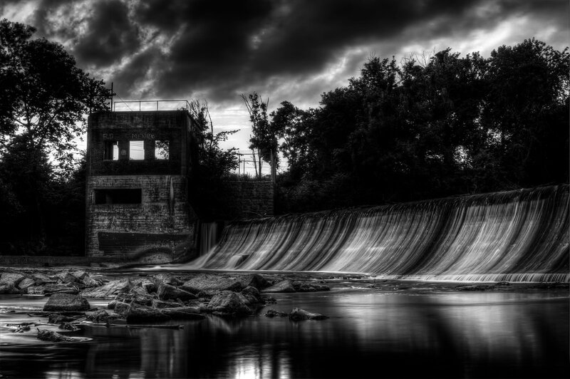 Abandoned Dam Structure
