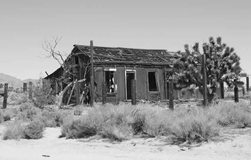 Abandoned Desert Cabin
