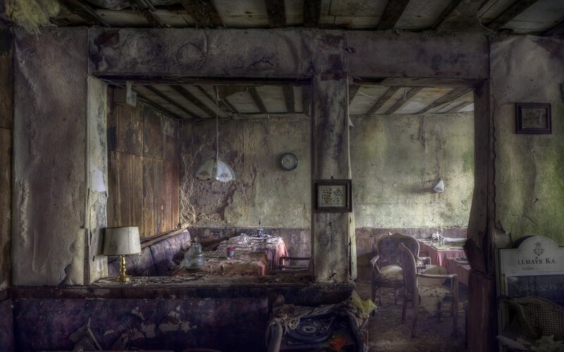 Abandoned Dining Room