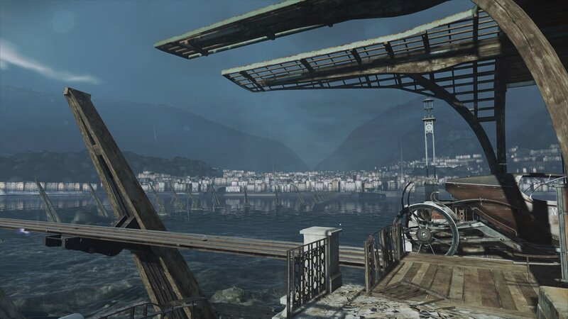 Abandoned Dock by Lake