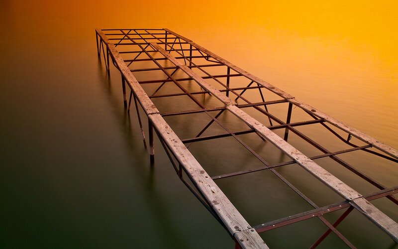 Abandoned Dock Frame