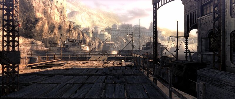 Abandoned Dockyard