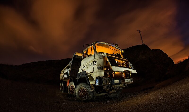 Abandoned Dump Truck