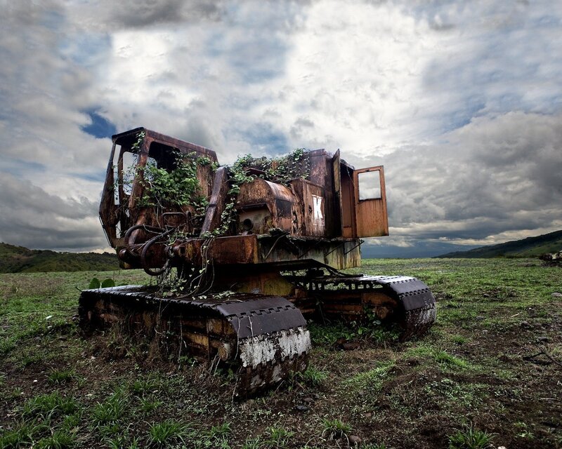 Abandoned Excavator