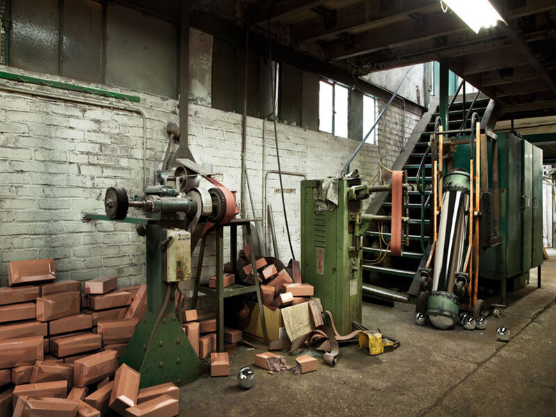 abandoned factory workshop