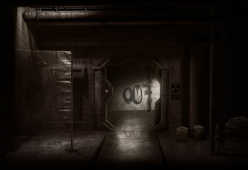 abandoned fallout shelter