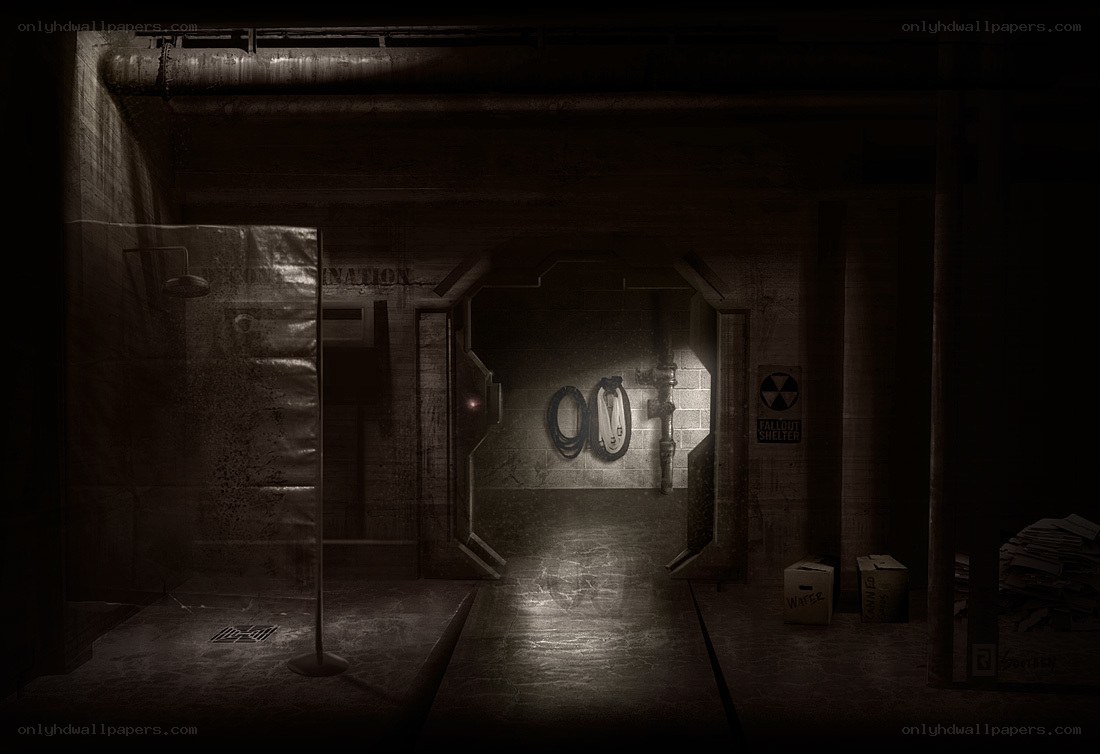 abandoned fallout shelter