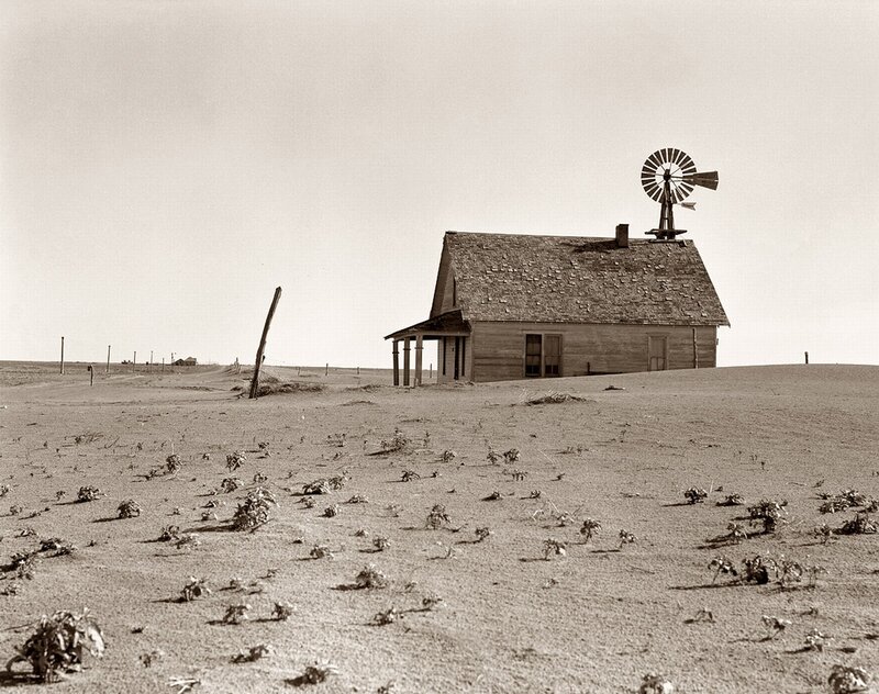 Abandoned Farmhouse — Brown
