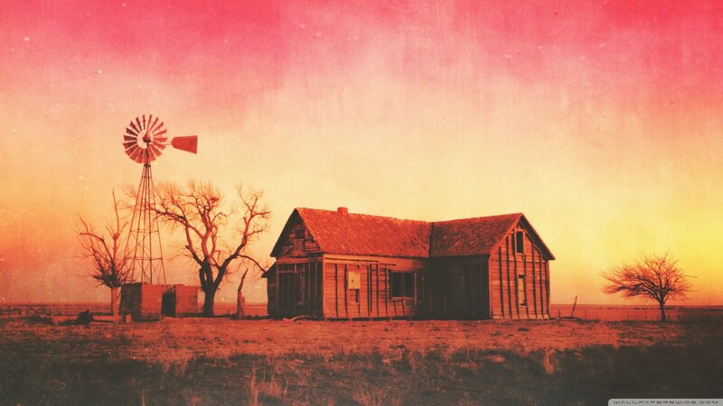 Abandoned Farmhouse — Red