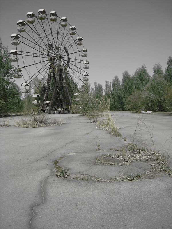 Abandoned Ferris Wheel