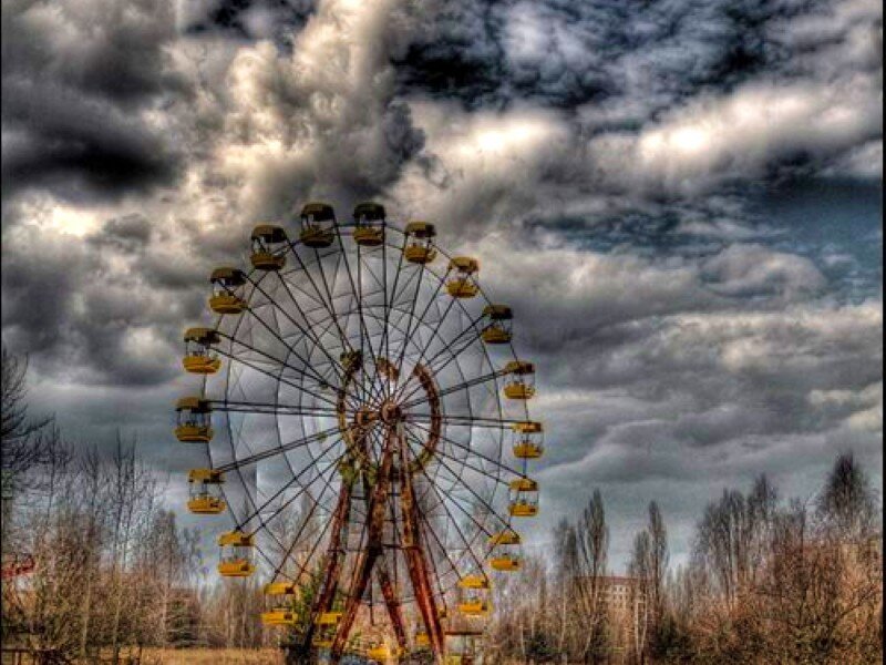 Abandoned Ferris Wheel in Chernobyl
