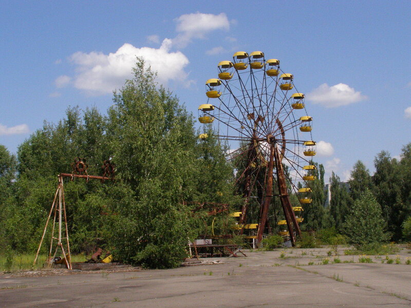 Abandoned Ferris Wheel in Pripyat