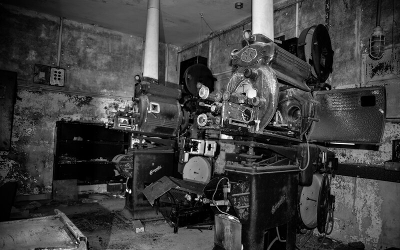 Abandoned Film Projectors
