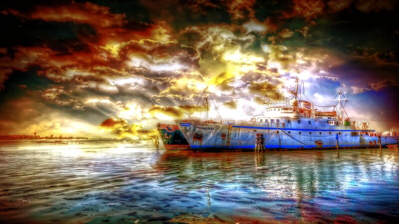 Abandoned Fishing Boats