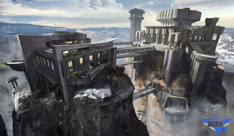 Abandoned Futuristic Complex