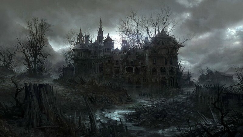 Abandoned Gothic Mansion