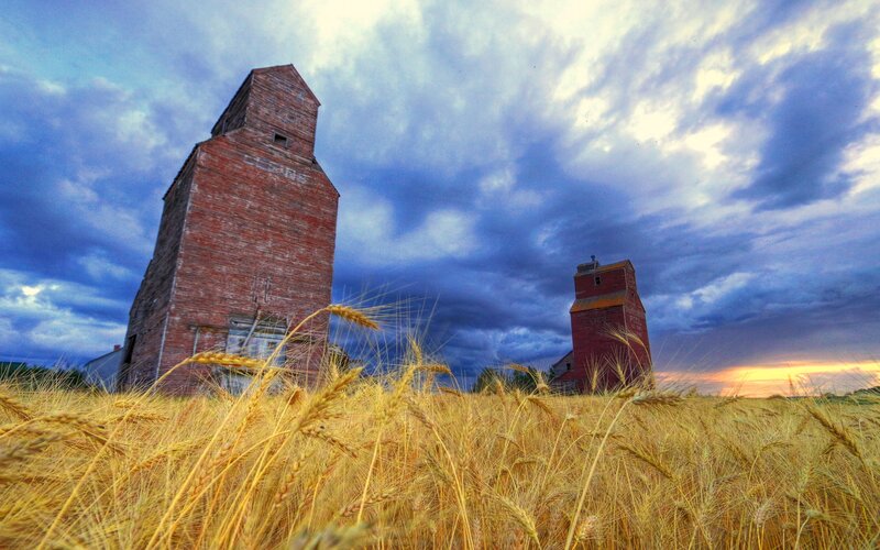 Abandoned Grain Elevators