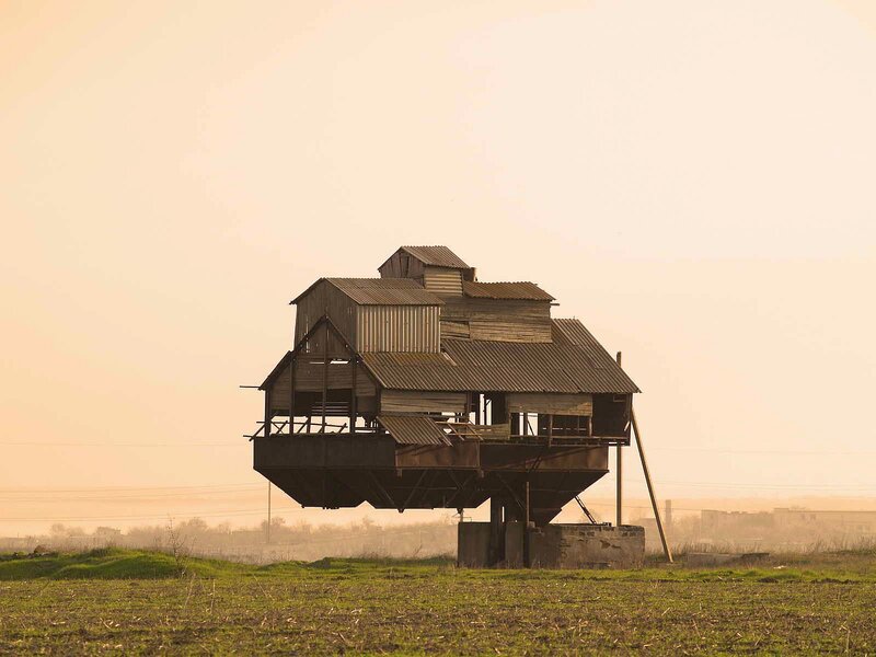 Abandoned Grain Silo
