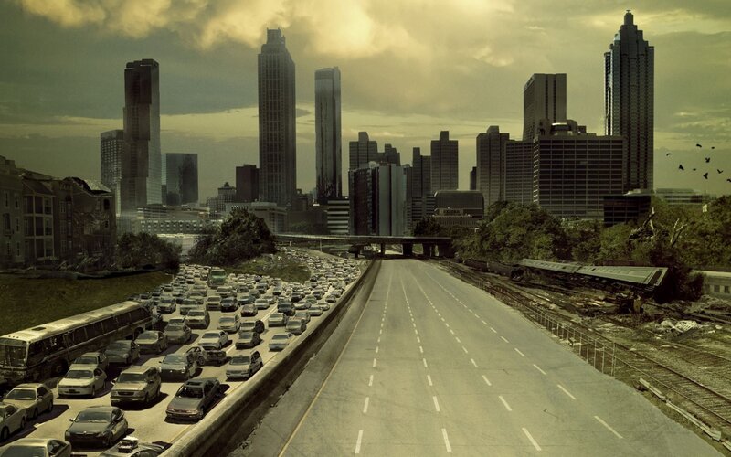 Abandoned Highway City
