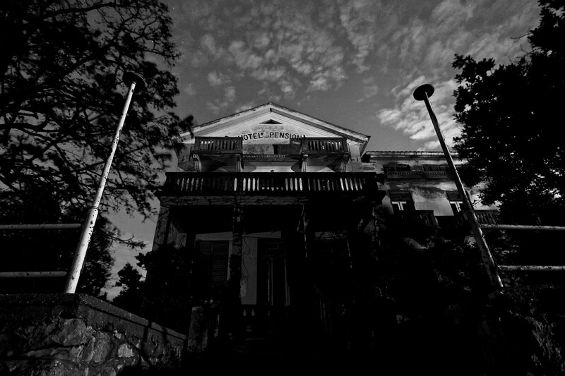 Abandoned Hotel Building