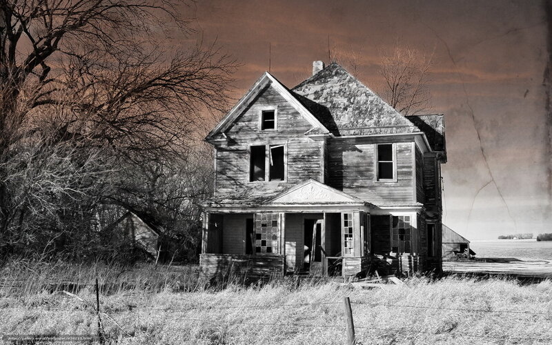 Abandoned House — Brown, Dramatic