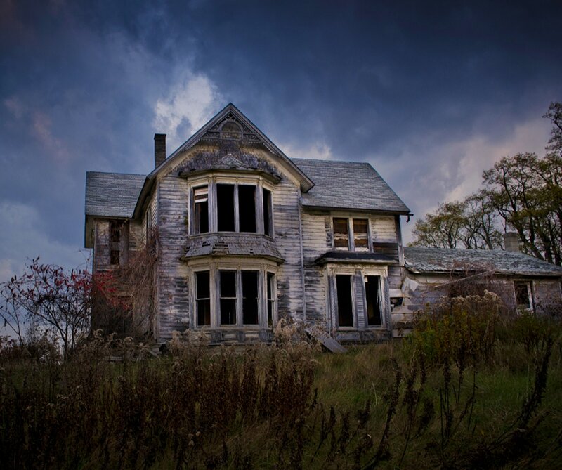 Abandoned House — Gray