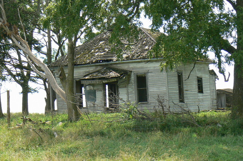 Abandoned House — Green