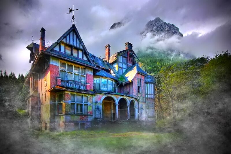 Abandoned House in Mountains