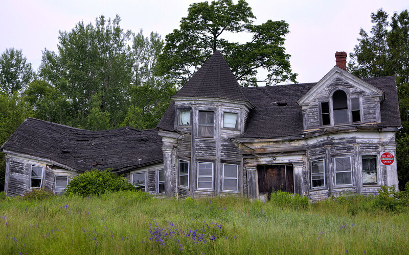 Abandoned House in Overgrowth