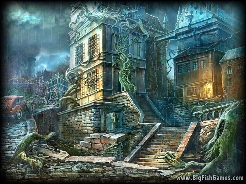 Abandoned House in Rain