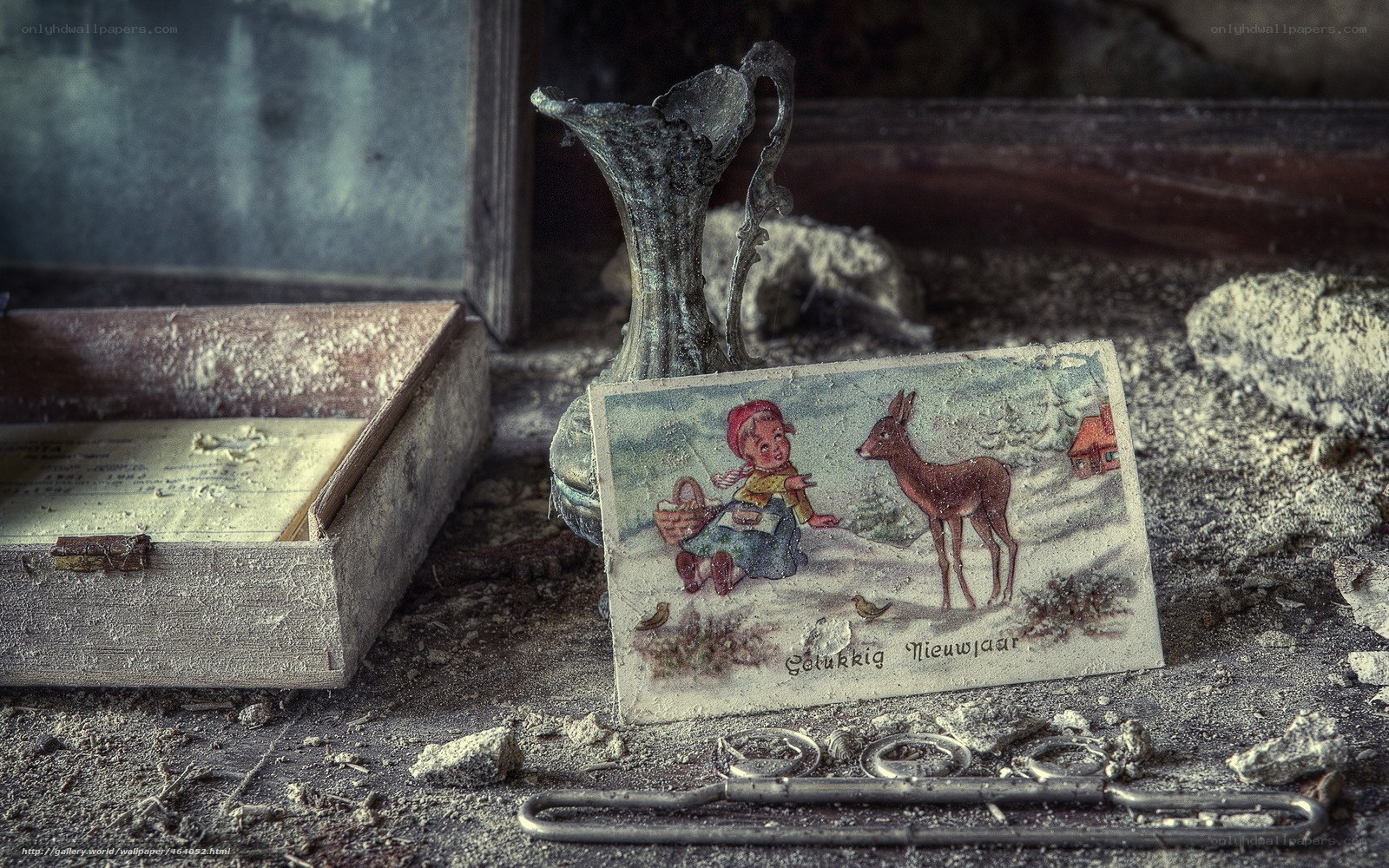 abandoned house keepsakes