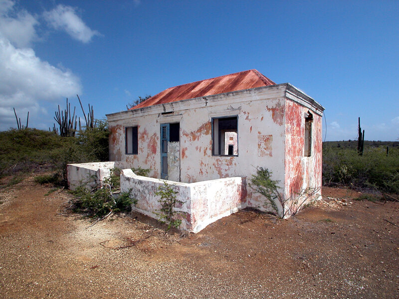 Abandoned house on Aruba