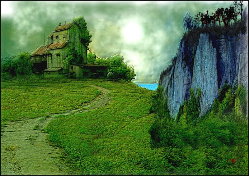 Abandoned House on Cliff