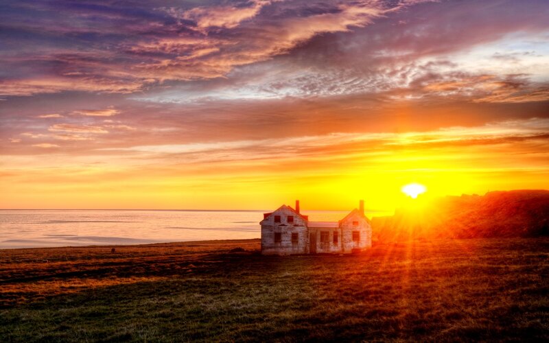 Abandoned House on Coast