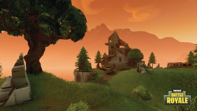 Abandoned House on Hill — Orange